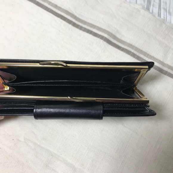 Black Koret leather wallet - Picture 3 of 5